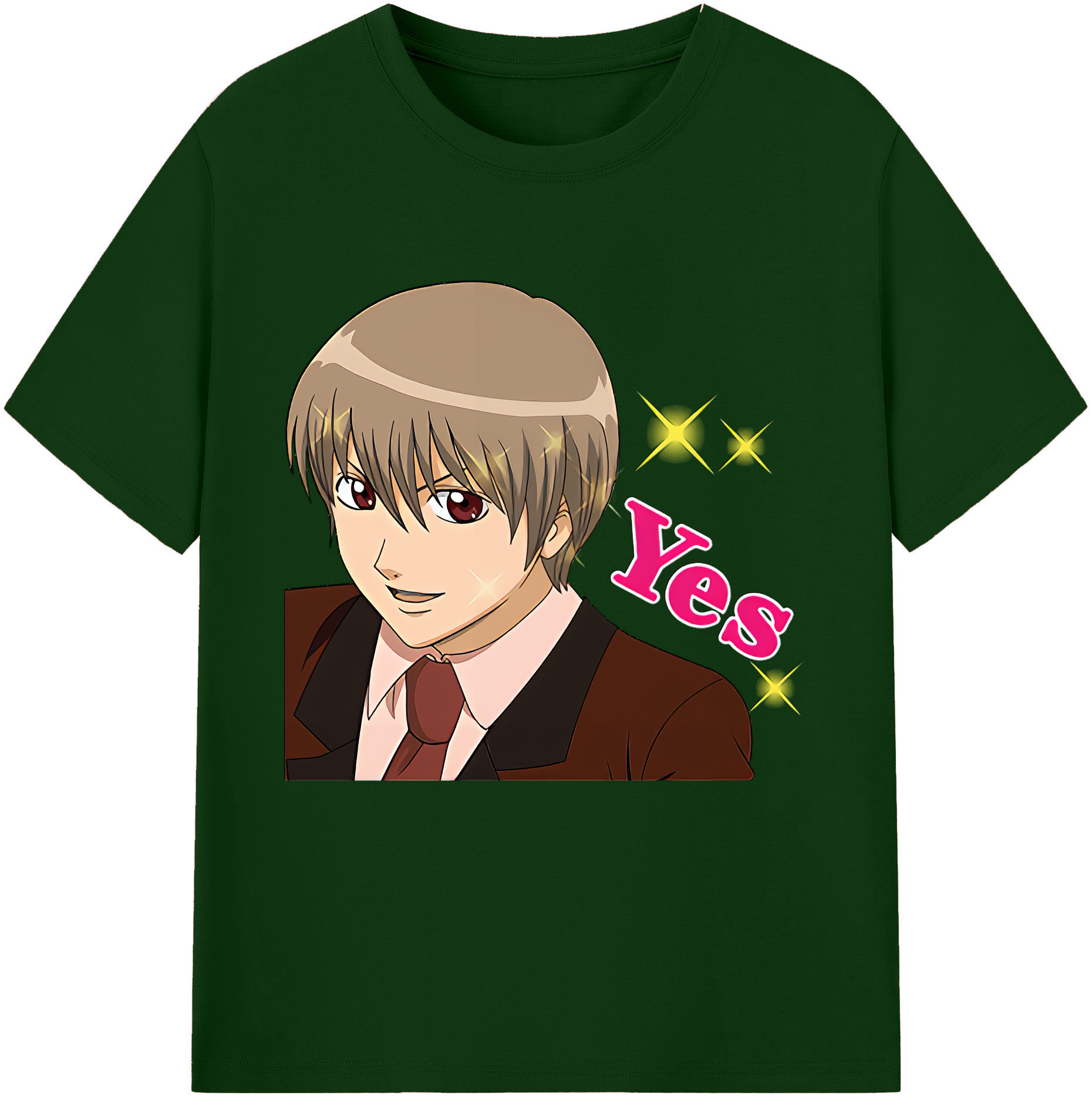 （画像用） ぎんたま 坂田銀時（さかたぎんとき） 神楽 志村新八（しむら しんぱち） GINTAMA Sakata Gintoki Kagura Shimura Shinpachi 綿100％半袖Tシャツ（フロントプリント）